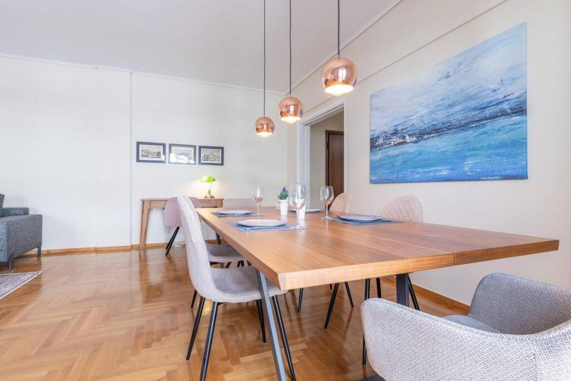 Amfitritis Family Lux Apartment At Palaio Faliro Athens Luaran gambar