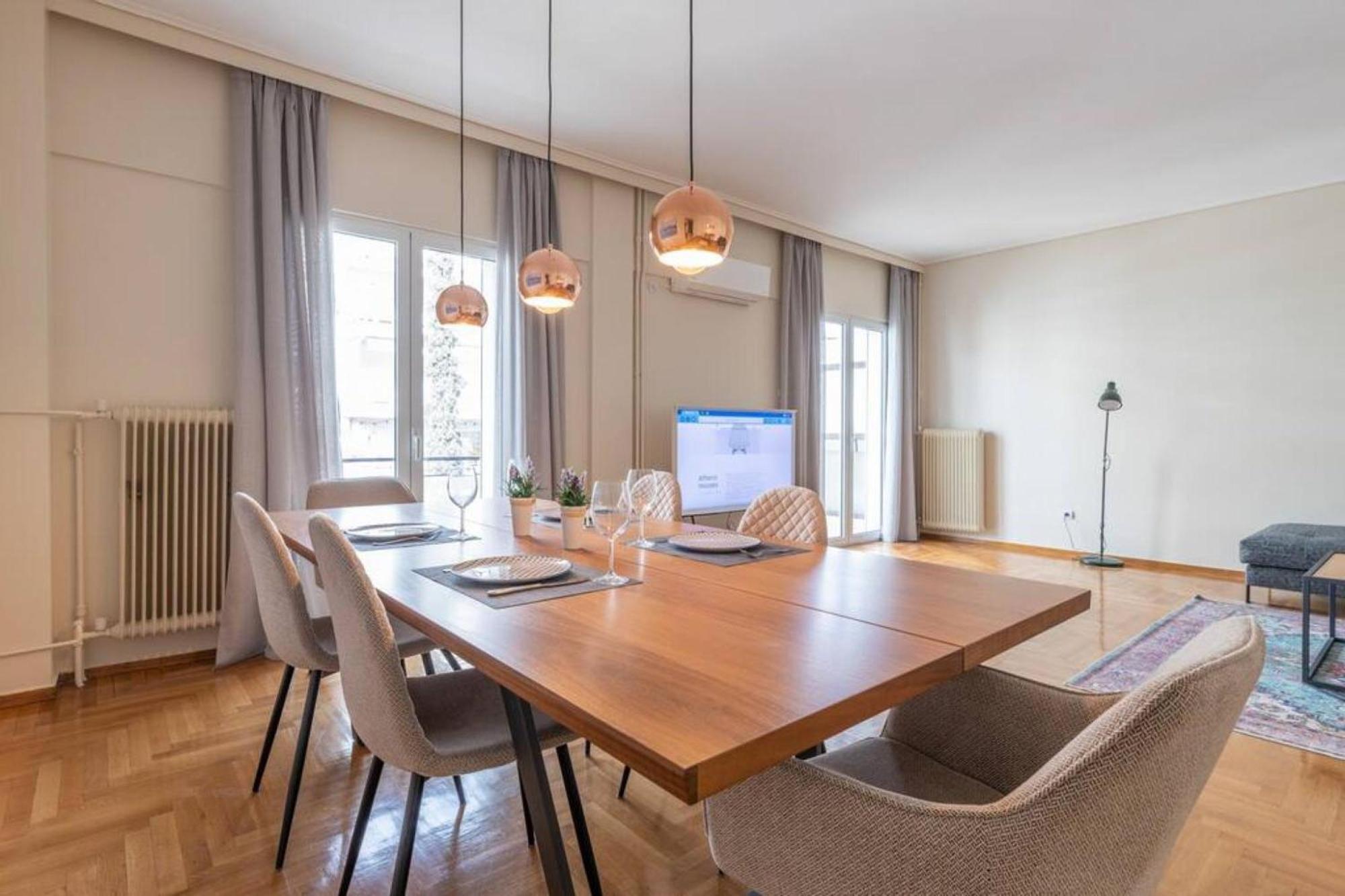 Amfitritis Family Lux Apartment At Palaio Faliro Athens Luaran gambar