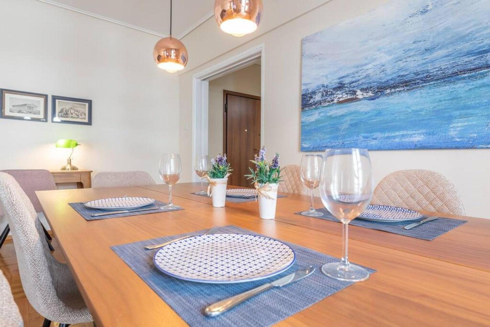 Amfitritis Family Lux Apartment At Palaio Faliro Athens Luaran gambar