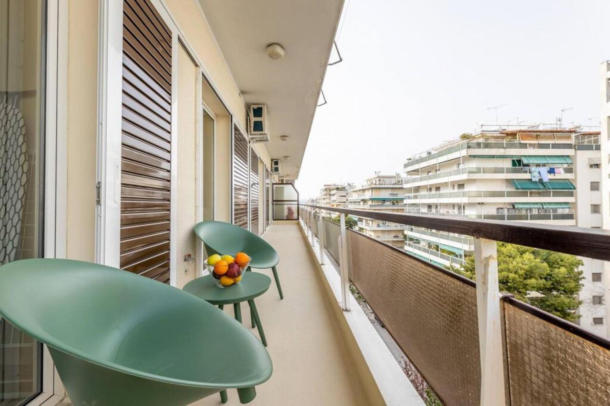 Amfitritis Family Lux Apartment At Palaio Faliro Athens Luaran gambar