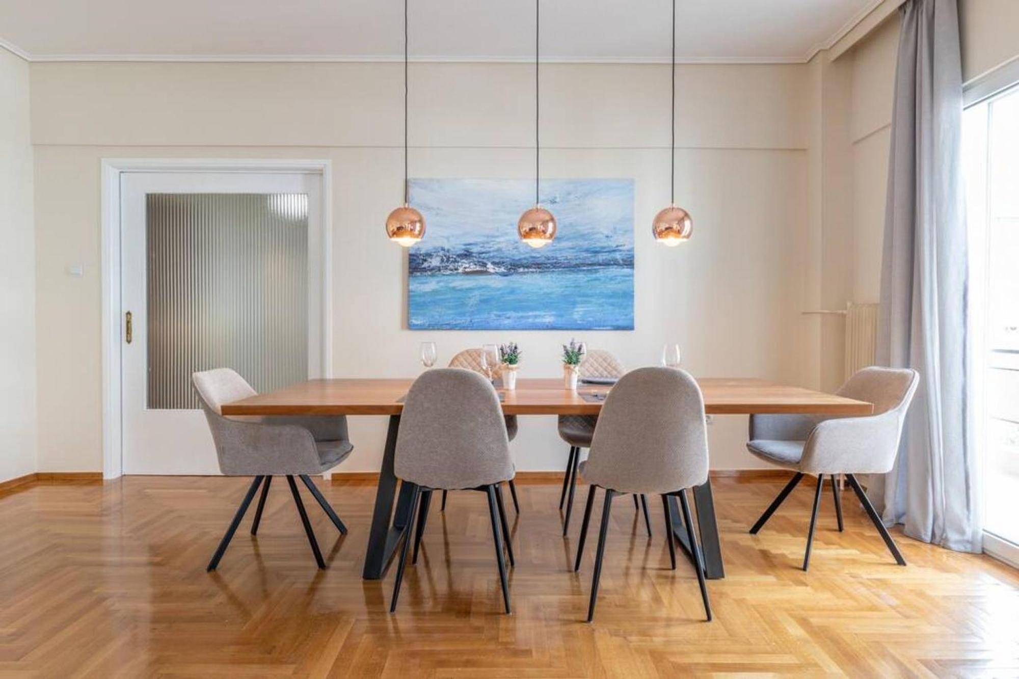 Amfitritis Family Lux Apartment At Palaio Faliro Athens Luaran gambar